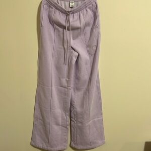 Victoria Secert flare leg sweat pants.